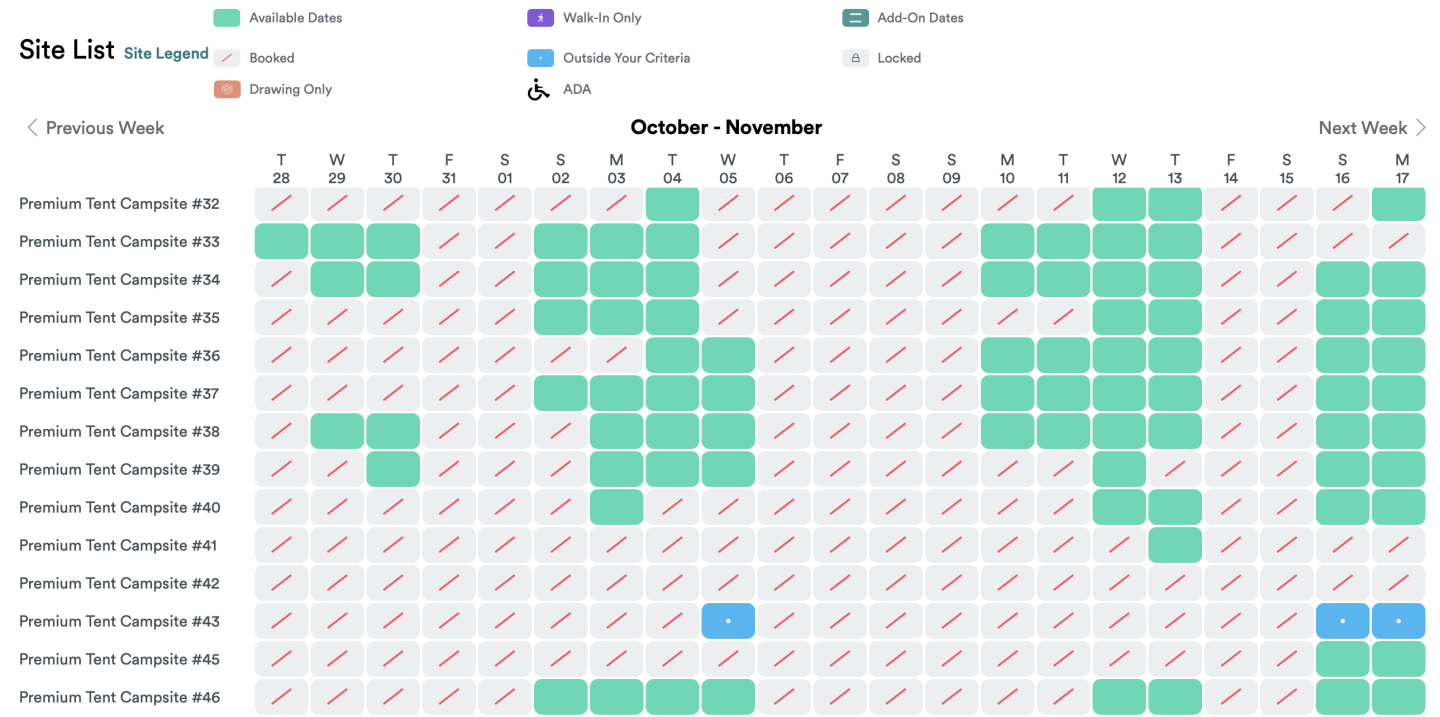 Moro Campground Reservations - Crystal Cove State Park